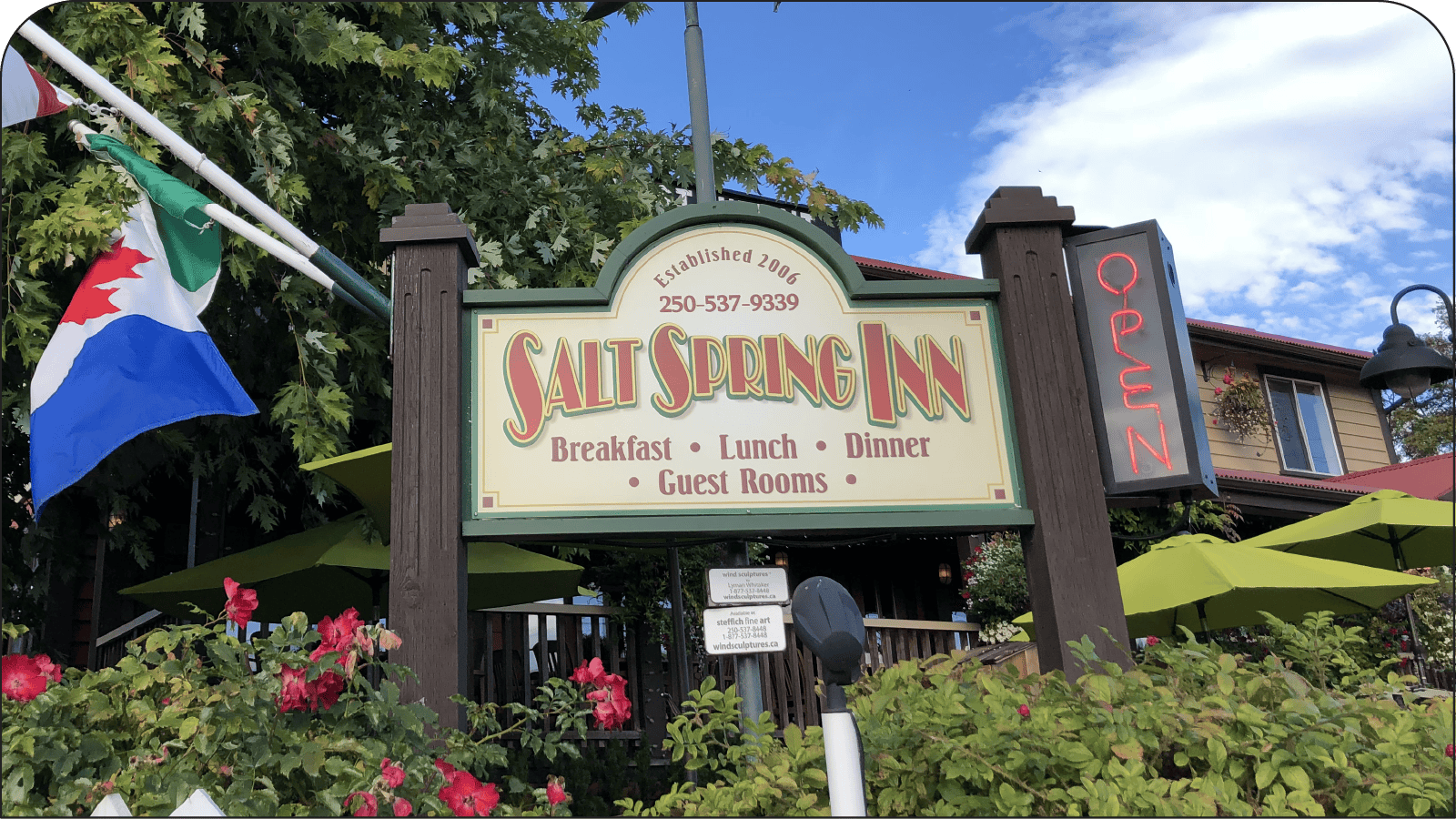 ソルトスプリング島のホテル「Salt Spring Inn」に泊まった感想