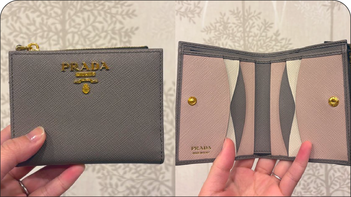 バンクーバーのPRADAでお財布を新調したよ🪷